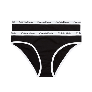 Calvin Klein Trusser 2PK Bikini 800434 Black/Black